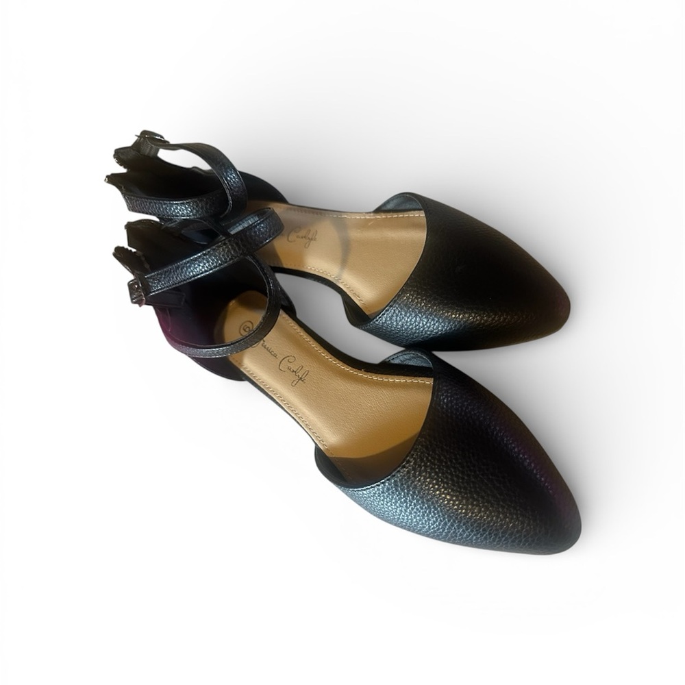 Women’s Ankle Strap Ballet Flat, New, size 6